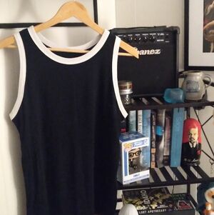Black and White Tank Top